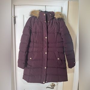 Tommy Hilfiger purple winter jacket